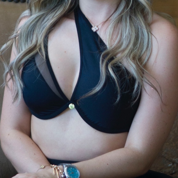 MS Lingerie Tops - Maya Bralette – Black